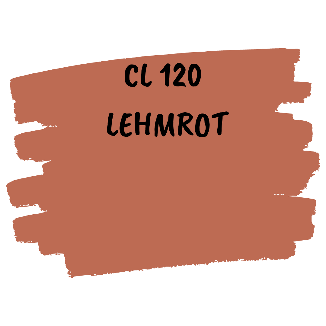 Lehmfarbe Lehmrot CL 120 - 5 kg Eimer